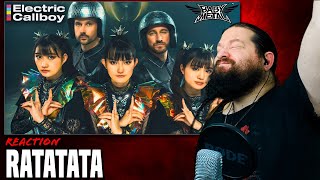 BEST COLLAB EVER BABYMETAL x ElectricCallboy  RATATATA REACTION [upl. by Idnerb693]