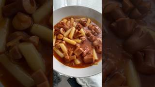 Tteokbokki 🇰🇷  recette food corée [upl. by Atinav]