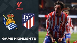 🔴 Real Sociedad vs Atletico Madrid  LaLiga 2024  Game Highlights FC24 [upl. by Birecree]