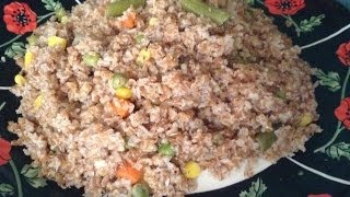 How to cook haitian Ble Bulgur wheat [upl. by Mchenry]