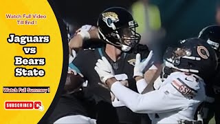 jaguars vs bears state  2024 Week 6 Game Highlights [upl. by Ytineres]