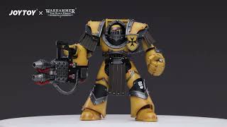 JOYTOY Warhammer The Horus Heresy Imperial Fists Legion Cataphractii Terminator Squad [upl. by Seaden453]