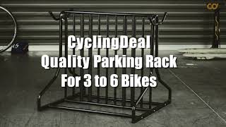 CyclingDeal Quality Parking Rack for 3 to 6 Bikes CDKT63 [upl. by Blank]