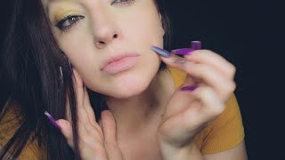 ASMR  FACE SCRATCHING  SKIN SCRATCHING [upl. by Lussi]