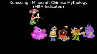 Xuanzang  Minecraft Chinese Mythology MSM Indicated [upl. by Assilrac]