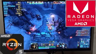 Ryzen 5 5600G Dota 2 2024  Ryzen 5 5600G Gaming Without GPU [upl. by Barney]