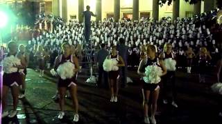 Alabama Million Dollar Band Pep Rally Sept 29 2012 You must turn it up loud RTR [upl. by Alyaj495]