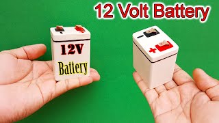 How To Make Battery Using Old Mobile Battery At Home  Mini DC 12 Volt Battery  12 Volt Battery DIY [upl. by Erreit]