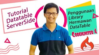 Tutorial Penggunaan Library Hermawan DataTable ServerSide di Codeigniter 4 [upl. by Littlejohn905]