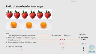 Upper KS2 Maths Week 6  Lesson 2 Ratios [upl. by Anirec]