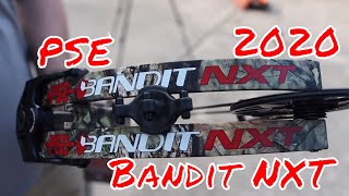 PSE 2020 Bandit NXT Evolve Cam First Look Test Review by Mikes Archery [upl. by Ayatan586]