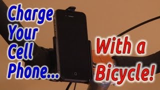 Charge Your Cell Phone with a BICYCLE [upl. by Sul]