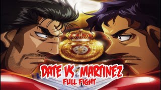 Ricardo Martinez vs Eiji Date  Full Fight tagalog dub Championship anime ippo tagaloganime [upl. by Alitha]