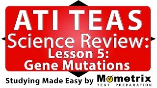 ATI TEAS Science Review  Lesson 5 Gene Mutations [upl. by Josey]