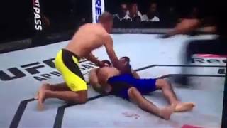 Edson Barboza KOs Beneil Dariush [upl. by Eriha]