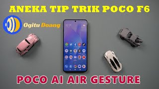 POCO F6 AI Air Gesture [upl. by Haonam771]