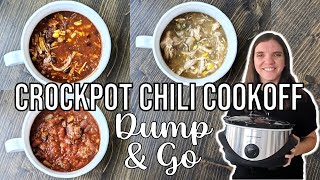 The Ultimate Dump amp Go Crockpot Chili CookOff [upl. by Wooldridge]