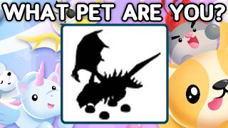 Which Adopt Me Pet Are You Roblox Personality Test [upl. by Radnaxela]