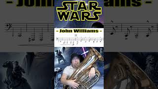 Star Wars Main Title Theme John Williams Pt 5 tuba brass orchestra [upl. by Rosalinde]