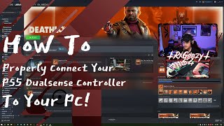 How To Properly Connect Your PS5 Dualsense Controller To Your PC Haptic FeedbackAdaptive Triggers [upl. by Jeremy350]