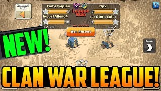 CLAN WAR LEAGUES Clash of Clans Next Update TEASED [upl. by Airemahs724]