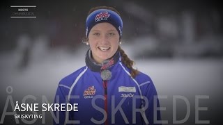 Åsne Skrede  skiskyting [upl. by Ahsieym]