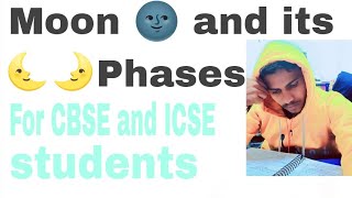 A small concept on 🌚 Phases of Moon🌚 for CBSE and ICSE syllabus 👈 [upl. by Laurinda]