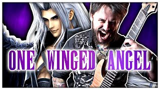 FINAL FANTASY VII  One Winged Angel  METAL Cover [upl. by Etsirk660]