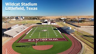 Littlefield ISD Wildcat Stadium with DJI Air 3 [upl. by Ayerhs]