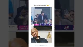 Yuvraj Sing Funny Incident caught on camera short viral meme funny [upl. by Kcaj]