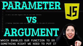 Parameter vs Argument for Beginners  JavaScript Concepts Explained [upl. by Chessa]