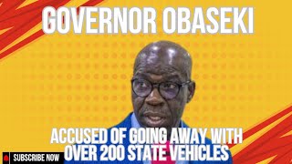 Governor Obaseki Accused Of Going Away With Over 200 State Vehicles [upl. by Rycca411]