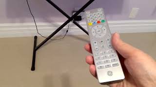 Programming an older Panasonic TV with an Inexpensive Universal Remote [upl. by Asirahc777]