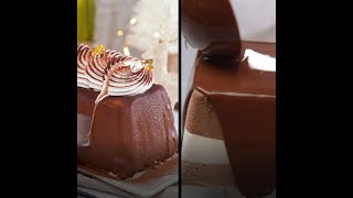 🍫Bûche aux 3 chocolats 🍫🎂 😍 لعشاق الشكلاطة [upl. by Orvas707]