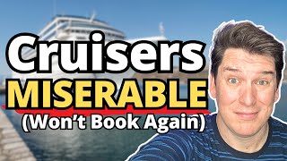 Cruisers MISERABLE onboard OUR CRUISE WON’T BOOK AGAIN [upl. by Sesom]