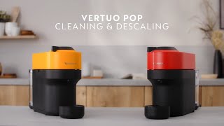 Nespresso Vertuo Pop  Cleaning amp Descaling [upl. by Anaul740]