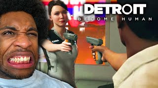 Worst Detroit Playthrough On Youtube  Detroit Become Human  Part 2 [upl. by Armilla128]