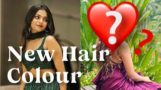 New Hair Colour vlog 💛  Hansika Krishna [upl. by Maryjane968]