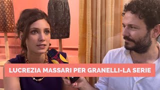 Lucrezia Massari dal set del Paradiso delle Signore ai microfoni di Granellila serie [upl. by Yeruoc690]