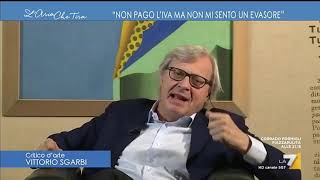 Vittorio Sgarbi quotIn galera Conte Di Maio e il suo gruppo di furfanti Prendono 20mila euro [upl. by Eekorehc]