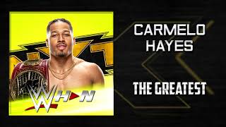 NXT Carmelo Hayes  The Greatest Entrance Theme  AE Arena Effects [upl. by Erreip]