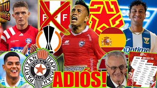 Christian Cueva se RETIRA de futbol ASISTENCIA de Oliver Sonne CONVOCADOS Selección Tapia Leganés [upl. by Eelarak719]