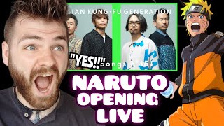 Reacting to ASIAN KUNGFU GENERATION quotHaruka Kanataquot  NARUTO OPENING  THE FIRST TAKE  REACTION [upl. by Anihpled]