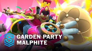 Garden Party Malphite Wild Rift Skin Spotlight [upl. by Josey]