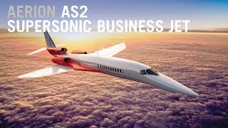 Airbus Boosts Aerion’s AS2 Supersonic Business Jet – AIN [upl. by Odnanref575]