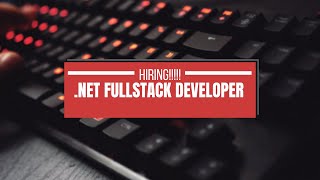 Hiring  Net Fullstack Developer for Pune Location [upl. by Dominy]