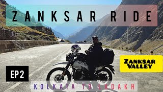 Zanksar Ride  Ep 2  Varanasi To Etawah  Budget Tourladakh uttarpradesh kolkata bike ride [upl. by Nitfa247]