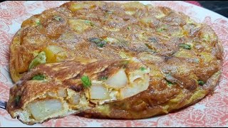 ✅OMELETE DE BATATA  MUITO FÁCIL SUBSTITUI A CARNE PERFEITAMENTE [upl. by Lear468]