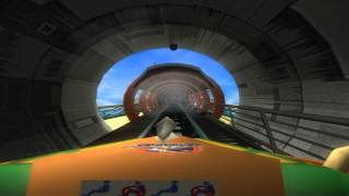 Space Mountain De La Terre A La Lune  Disneyland Paris RCT3 [upl. by Ahearn202]