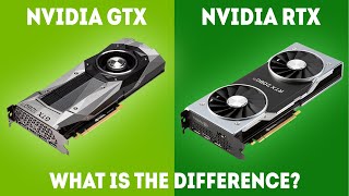 NVIDIA RTX vs GTX  What Is The Difference Simple [upl. by Alliuqat]